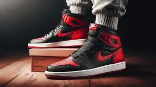 NIKE AIR JORDAN 1 RETRO BRED