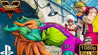 STREET FIGHTER V Luke VS Blanka