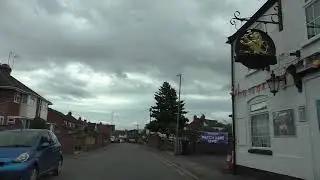 Driving On Swinton Lane, Bransford Road, School Road, Skinner Road & Pitmaston Road, Worcester UK