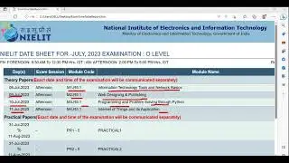 o level exam time table july 2023 #olevel