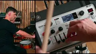 Yamaha | DTX10 & DTX-PROX | Changing Pad Voice Using Fader Select Knob