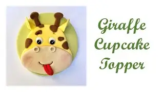 Giraffe cupcake cutter