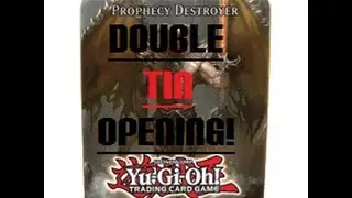 Double Prophecy Destroyer Tin Openning! AMAZING!