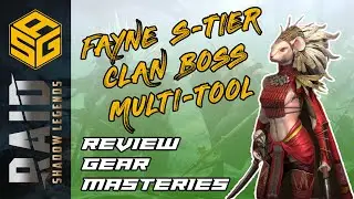 Fayne guide | S-tier for Clan Boss | Gear | Masteries | 2020 | RAID: Shadow Legends