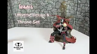 Mcfarlane Toys Spawn's Universe Deluxe & Throne Set figure review