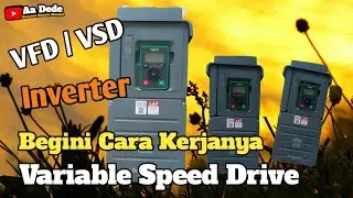 Cara Kerja VSD Variable Speed Drive || VFD