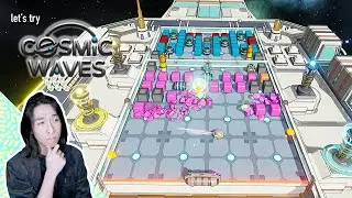 Давайте попробуем: Cosmic Waves / Потрясающая смесь игры в дробилку кирпичей и пинбола!