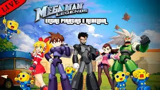 🔴Mega Man Legends (PS1) - Entre Piratas e Rebeldia (History Stream)[Live] @ronhwt