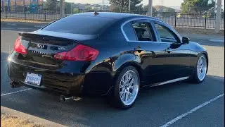 G37 xs Z1 y-pipe with Beluga Axle Back