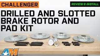 2009-2020 Challenger GT Drilled and Slotted Brake Rotor and Pad Kit Review & Install