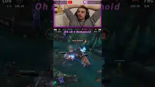 AZZAPP - WORLDS HUMANOID GIGA PLAY #shorts #leagueoflegends #twitch #twitchstreamer #azzapp