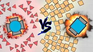 DIEP.IO | OVERLORD VS NECROMANCER // +203K SCORE!!! [Diep.io Class Battles]
