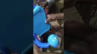Fixing projector painting with my son
