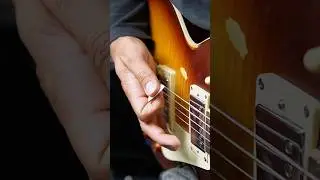 Re-angling the pick is critical going from down to alternate picking. Can you spot it?  #metalguitar