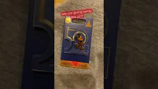GIVEAWAY (link below)! Walt Disney World 50th Anniversary Mickey Mouse Trading Pin! Sold out online!