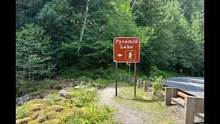 Hike to Pyramid Lake, North Cascade Mountains  |  4.2 miles, May 2023