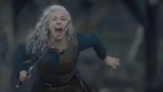 Lagertha & Villagers fight against Bandits | Vikings 6x4 [HD]