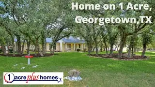 Austin Realtor Stuart Sutton lists 1 Acre Home in Georgetown, TX