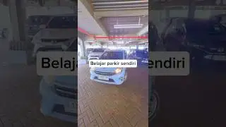 Belajar parkir mobil di mall - Kursus mengemudi #tutorialmobil #nurjakafirmansyah