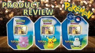 Product Review! Pokemon Go Gift Tins [Set of 3] Full CASE