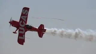 Mike Wiskus Saturday Aerobatics .. California Capital Airshow 2016 (4K)