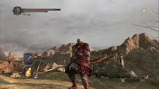 Dark Souls II - Majula: Bonfire Burn Estus Flask Shard Lvl +10, Emerald Herald HD Gameplay PS3