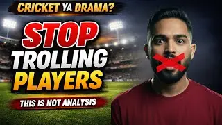 Fake Cricket Analysis Exposed 🤬 | Abuse, Disrespect & Views Ka Game 