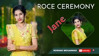 Roce ceremony ofJane, A Traditional Ceremony for Mangalorean ,By- Roshan Mogarnad