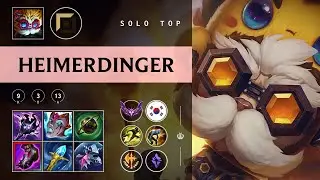Heimerdinger Top vs Rek'Sai - KR Master Patch 25.22