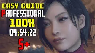 RESIDENT EVIL 4 - 100% Professional S+ 04:54:22 Easy Guide - All Castellans, treasures, Requests