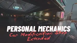 Personal Mechanics - Car Modification Shop Extended: Cyberpunk 2077 Mod
