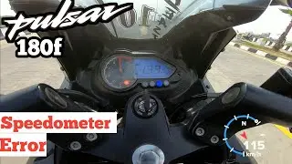 Bajaj Pulsar 180f (Bs4) Top Speed Test | With GPS |