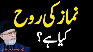 🤲Namaz ki rooh Kya ha?Bayan by Dr Tahir ul qadrii ❣️ qeemti bayan 💯