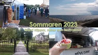 Sommaren 2023 - Bland klippor, ruiner och festivalmat