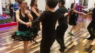Samba dance final performance at Viet Dancers Studio Montreal