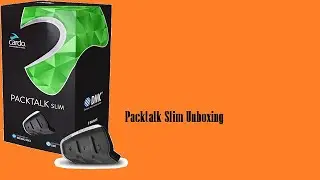 Cardo Packtalk Slim Unboxing and Installation