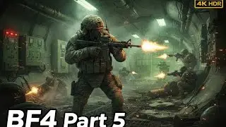 Battlefield 4 Gameplay &ndash; Underground Nuclear Facility Combat | Part 5 (No Commentary)
