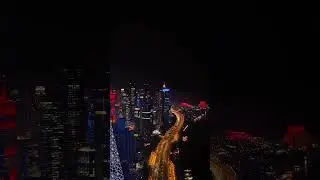 Street lights in Qatar