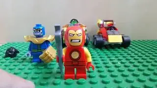 обзор LEGO 76072 Железный Человек против Таноса