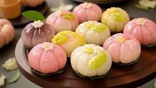 Lunar New Year Dessert Made with Glutinous Rice Flour | Beautiful & Easy