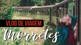 TREM PARA MORRETES: bate e volta de Curitiba | #VlogdeViagem | Júlia Orige