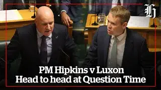 PM Chris Hipkins and National's Christopher Luxon go head to head in parliament | nzherald.co.nz