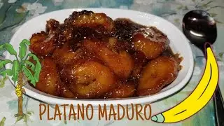 como hacer un dulce de platano maduro/platano maduro al caldero bien jugoso dominicano