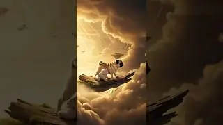 This Pug's Sky Adventure Will Blow Your Mind! #shorts