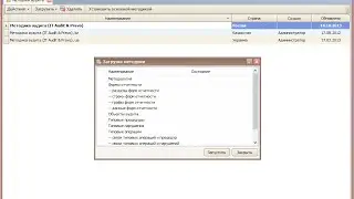 Загрузка (обновление) методики аудита в IT Аудит: Аудитор