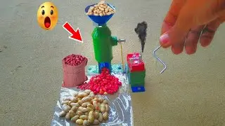 diy tractor mini floor mill machine science project | diy tractor | water pump | @KeepVilla