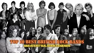 Top 10 Best British Bands of All Time | Legendary UK Rock Icons