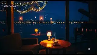 Smooth Jazz Piano for Cozy Study & Relaxation | Warm Background Music-4H