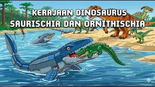 KERAJAAN DINOSAURUS: SAURISCHIA DAN ORNITHISCHIA | LEGO ANIMATION