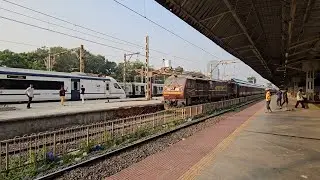 [4K] [5 in 1] Chasing Maharajas Express in Mumbai : Spotting at Multiple Locations !!
